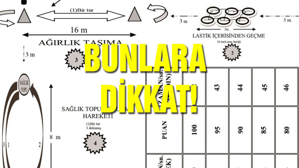 26. Dönem POMEM fiziki yeterlilik sınavı