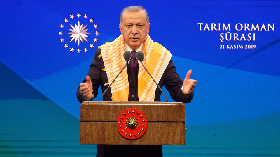 Cumhurbaşkanı Erdoğan'dan tarımda milli güvenlik vurgusu