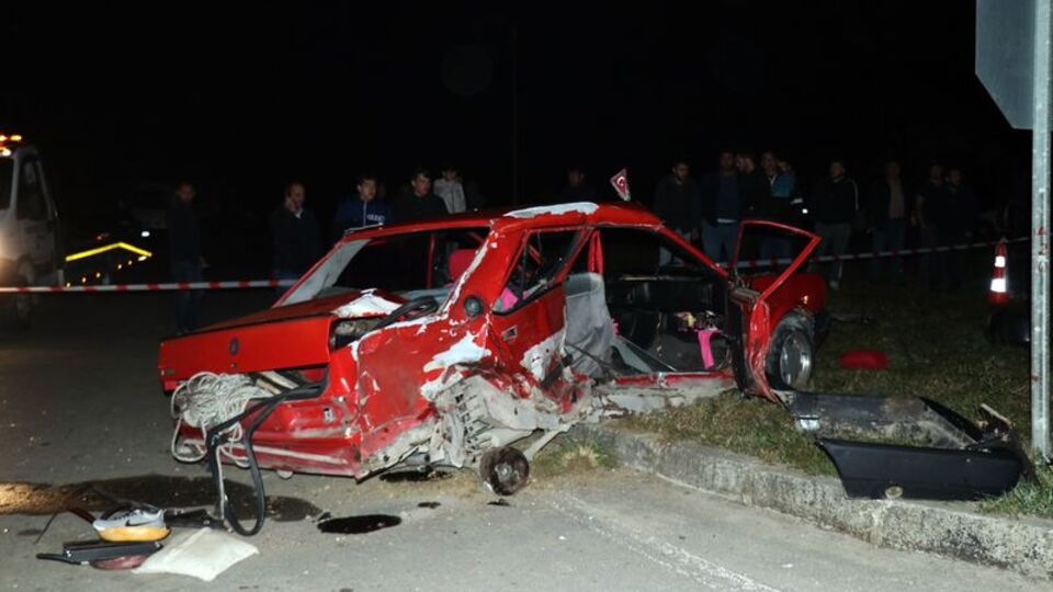 Feci kaza! 2 kız kardeş yaşamını yitirdi