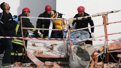 Çorum'da yük asansörü düştü: 1 ölü!