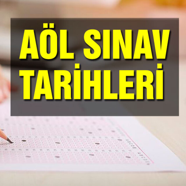 AÖL 1. Dönem sınavları ne zaman?