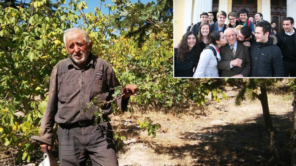 Cefakar öğretmenin vefakar öğrencileri!