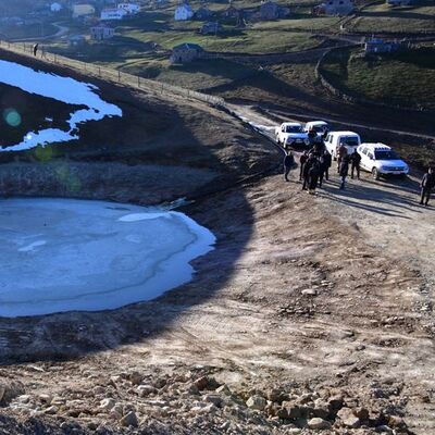 Dipsiz Göl'e su takviyesine başlandı!