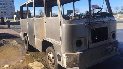 Yolcu minibüsü olarak kullanılıyordu!