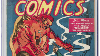 1,26 milyon dolarlık çizgi roman