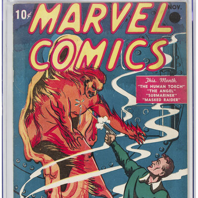 1,26 milyon dolarlık çizgi roman