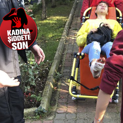 Kocası silahla vurdu!