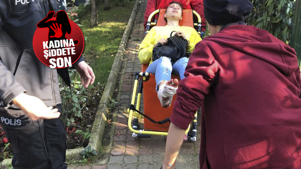 Kocası silahla vurdu!