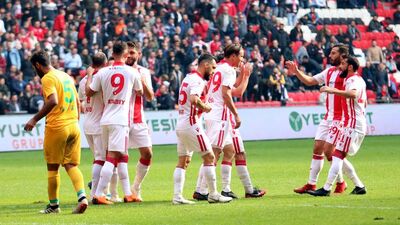 Samsunspor 5 golle kazandı