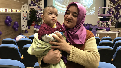 Minik Osman'a 30 dakikalık kalp masajı