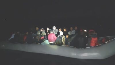 Bodrum açıklarında 36 düzensiz göçmen yakalandı