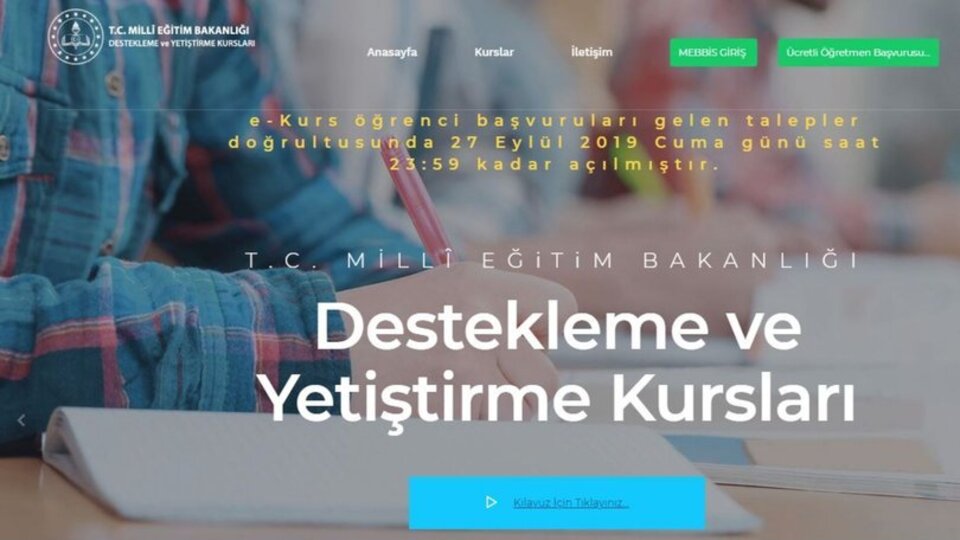MEB e-kurs girişi nasıl yapılır?