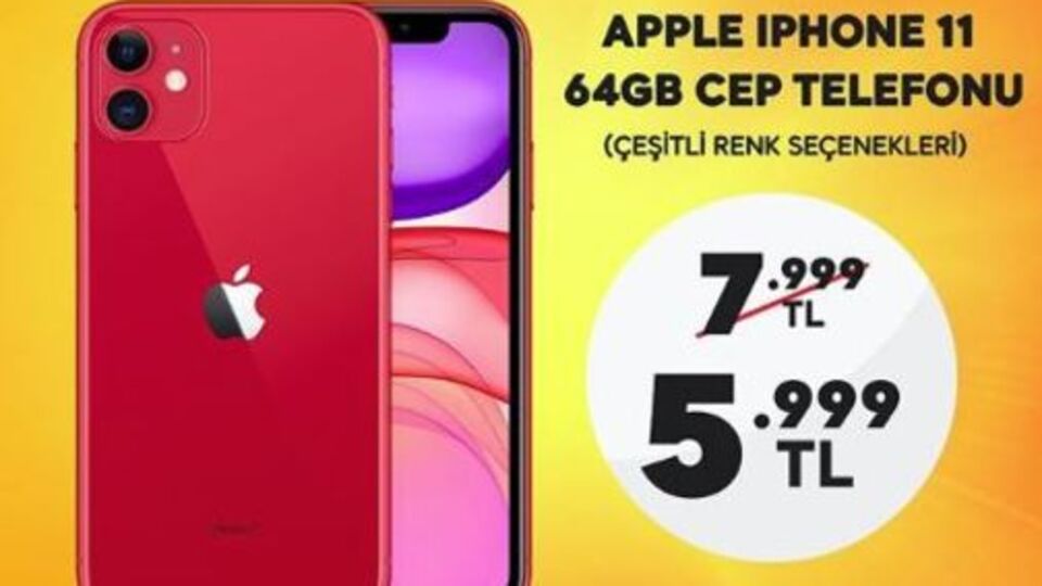 Migros'ta 5.999 TL'ye iPhone 11