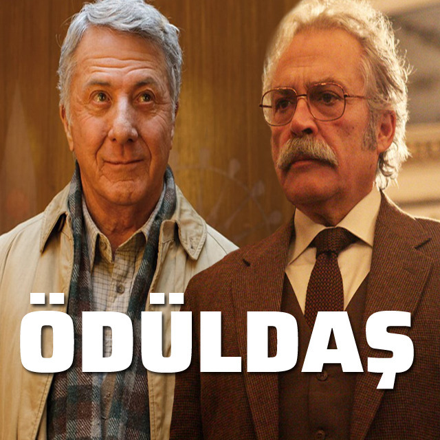 Dustin Hoffman ile ödüldaş
