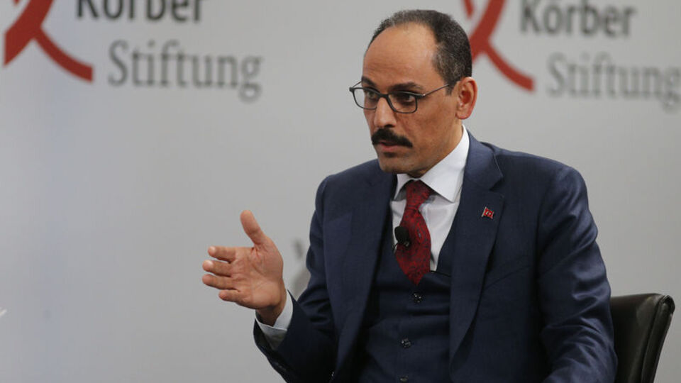 Cumhurbaşkanlığı Sözcüsü Kalın, Berlin'de konuştu