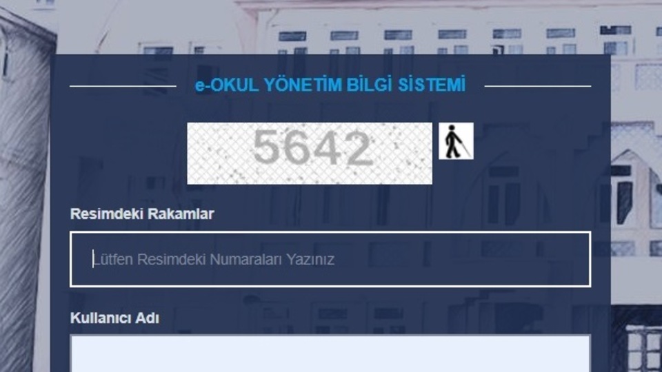 E-okul öğrenci giriş sayfası 2019