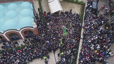 'Sahte peygamber'in cenazesi