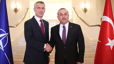 Çavuşoğlu, Stoltenberg ile görüştü