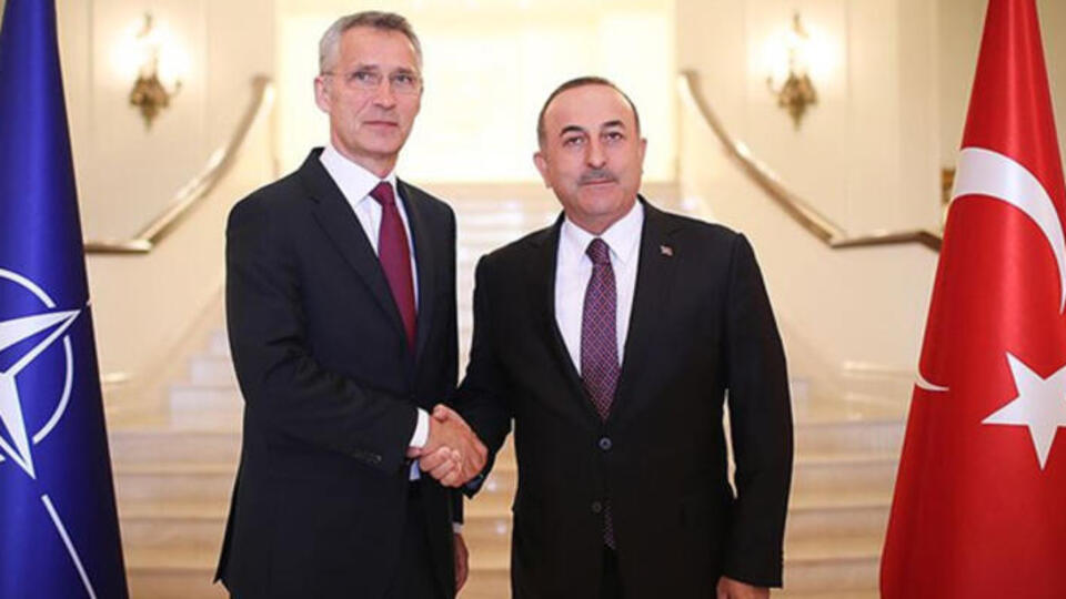 Çavuşoğlu, Stoltenberg ile görüştü