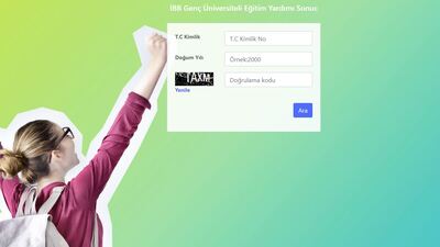 İBB burs sonuçları sorgulama