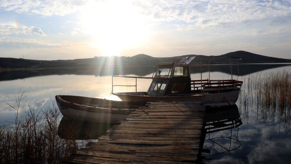 'Kuş Cenneti' Tödürge'de sonbahar
