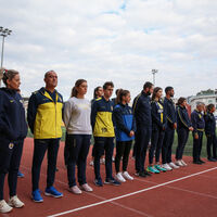 Kadına şiddete karşı koşu düzenlendi