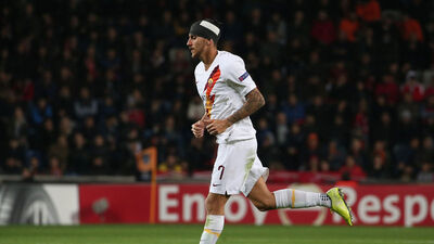 Başakşehir - Roma maçında olay