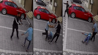 Kapıcıyı böyle vurdu