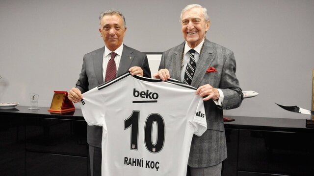Rahmi Koç'tan Çebi'ye ziyaret
