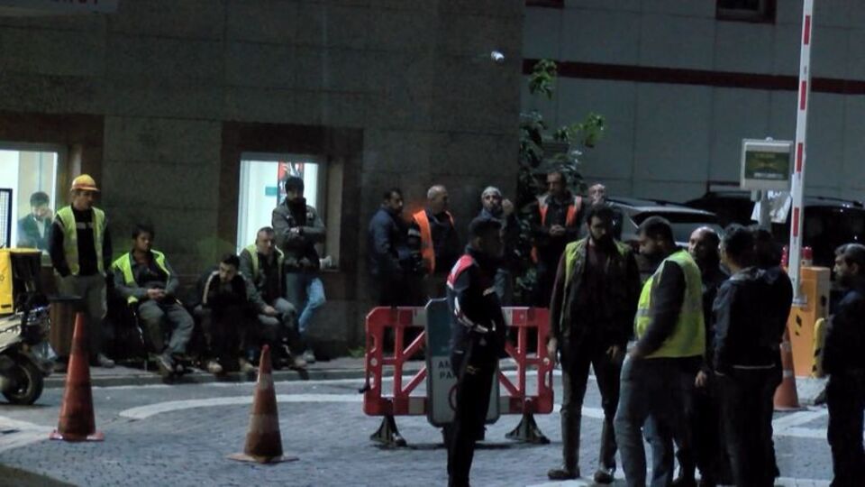 Metro şantiyesinde 1 işçi öldü