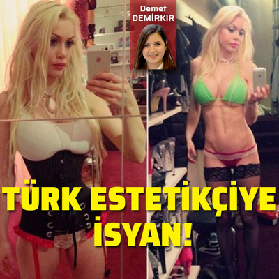 Türk estetikçiye isyan!