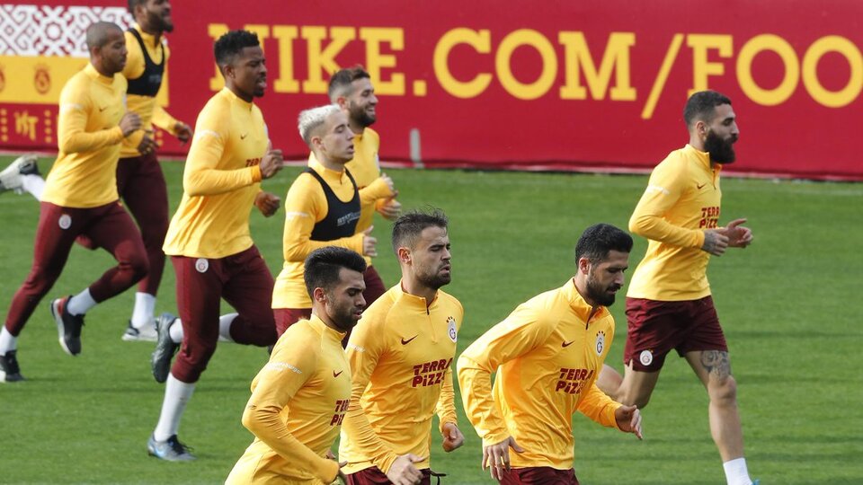 Galatasaray'da Trabzonspor mesaisi