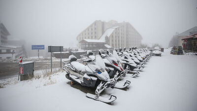Uludağ'a ilk kar düştü!
