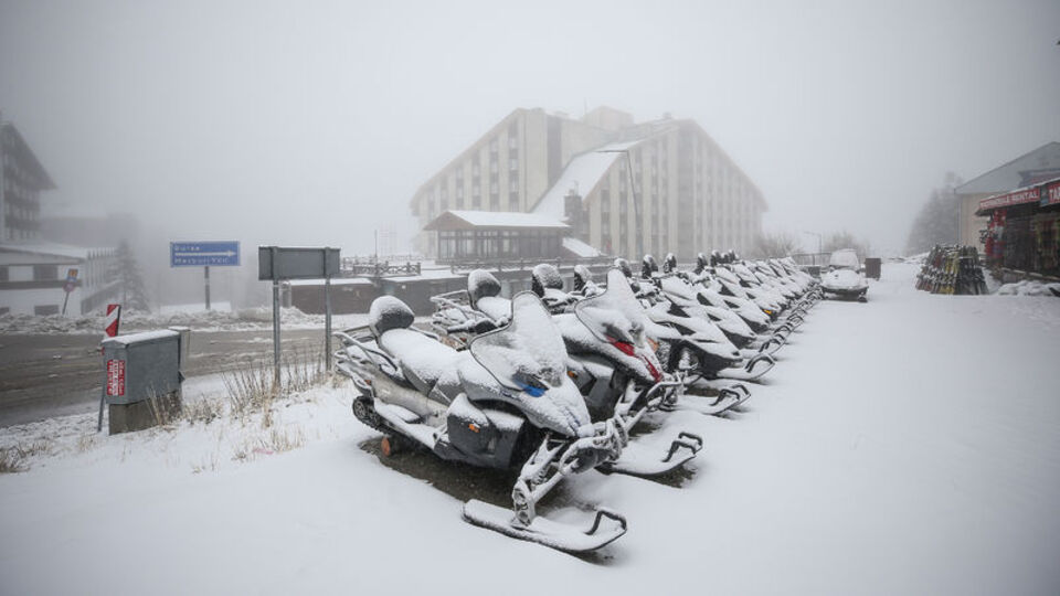 Uludağ'a ilk kar düştü!