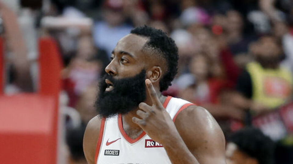 Harden çıldırdı! 3 çeyrekte 60 sayı!