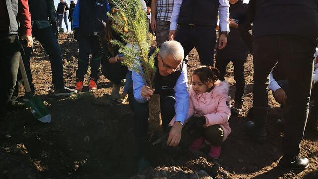 Limak Bursa'da fidan dikti