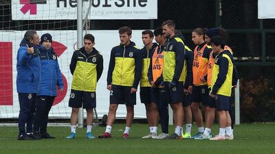Fenerbahçe'de Türkiye Kupası hazırlıkları