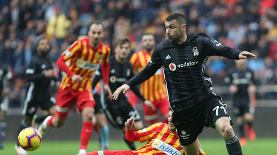 Beşiktaş ile Kayserispor 47. randevuda