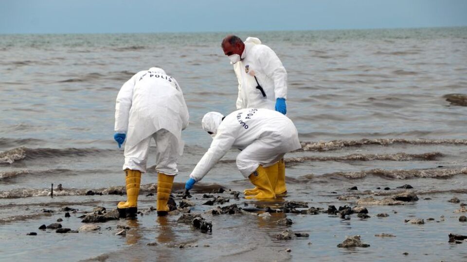 Sular çekilince ortaya çıktı