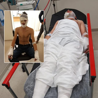 Evi yakacaklardı! Kendileri yandı!