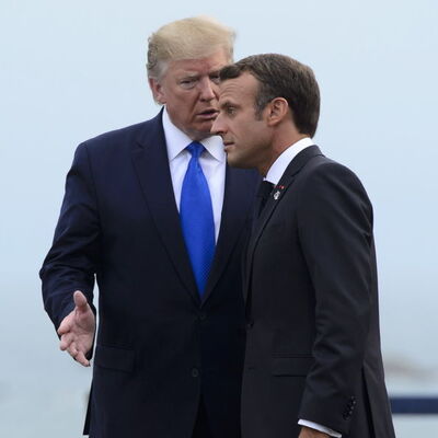 Trump'tan Macron'a NATO tepkisi
