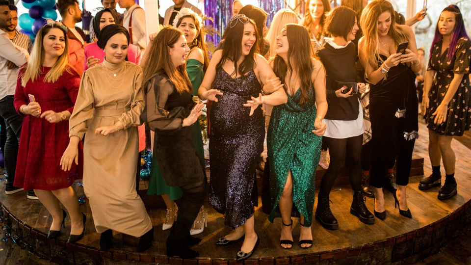 Baby shower partisine damga vurdular