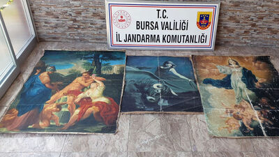 Bursa'da tarihi eser operasyonu