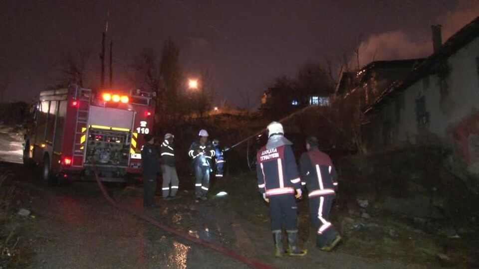 Ankara'da "3 bina kundaklandı" iddiası
