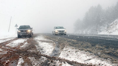 Kış kendini gösteriyor!