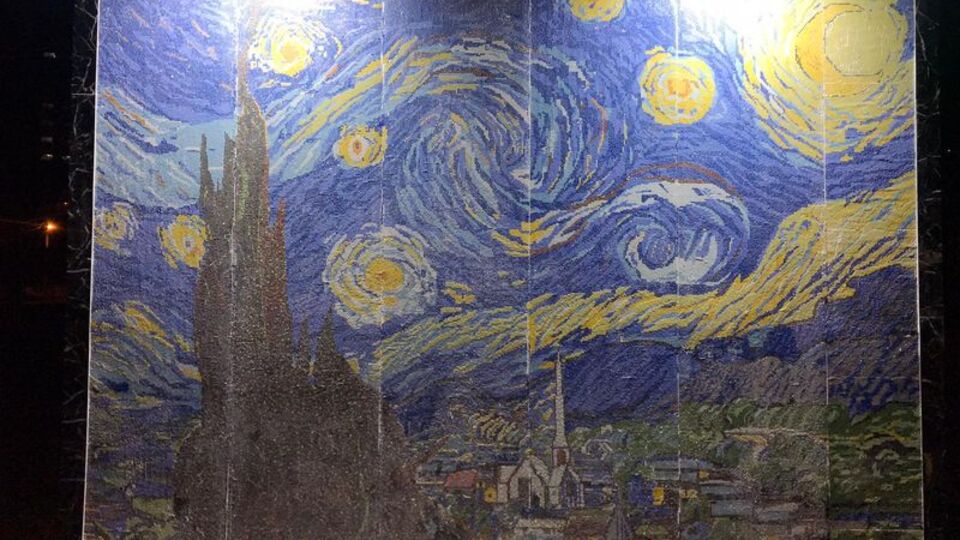 450 bin mozaikle yapıldı!