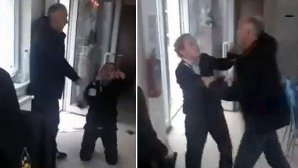 Güvenlik Müdürü, iki kadın görevliye saldırdı!