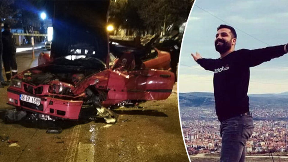 Yerel gazete muhabiri kazada öldü