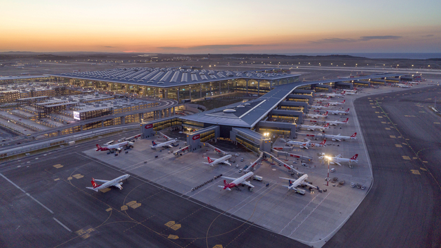 Dünyanın transit uçuş noktası Türkiye