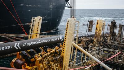 TürkAkım'ın Bulgaristan bölümüne Maraş kaynağı